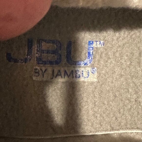 JBU By Jambu Womens Torino Gray Faux Fur Memory Foam Loafers 6M - Picture 6 of 12